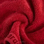 Ręcznik 70x140 EVI Pierre Cardin ceglasty zdobiony bordiurą w kolorze ręcznika z logo marki - 2