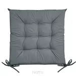 Poduszka 40x40x5 GARDEN stalowa siedzisko na krzesło pikowana z troczkami wodoodporna - 2