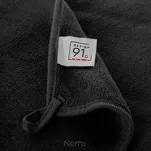 Ściereczka z mikrofibry 40x40 TALA czarna szybkoschnąca puszysta Design 91 - 3