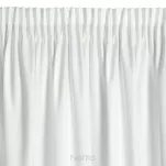 Zasłona na taśmie 140x270 MELANIE welwetowa biała o aksamitnej strukturze - 4
