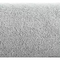 Ręcznik bawełniany 50x90 DAMLA stalowy gładki z subtelną bordiurą