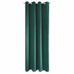 Zasłona na przelotkach 140x250 PIERRE welwetowa ciemny tuskus jednokolorowa - 7