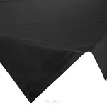 Nakładka welwetowa 85x85 MELINDA czarna wykończona mankietem - 6