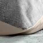 Pościel z makosatyny 160x200 DAISY Eva Minge szarobeżowa designerski wzór Premium - 5