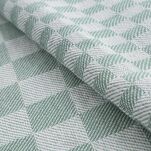 Komplet ścierek kuchennych 2x50x70 MAURO zielone w kratkę z bawełny - 3