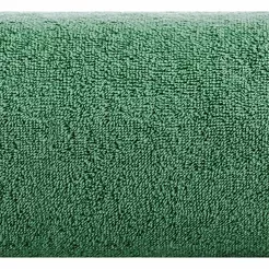 Ręcznik bawełniany 70x140 DAMLA zielony gładki z subtelną bordiurą