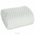 Koc 130x160 CINDY 6 biały puszysty w drobny wzór Design 91 - 6