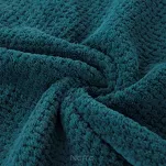 Ręcznik szybkoschnący 70x140 ZOE 1 ciemna zieleń z mikrofibry o ryżowej strukturze - 2