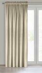 Zasłona na taśmie 140x270 MELANIE welwetowa jasny beż o aksamitnej strukturze - 5