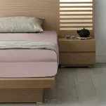 Prześcieradło z bawełny renforce z gumką 140x200 miętowe GŁADKIE z kolekcji Nova Style - 7