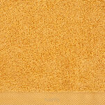 Ręcznik 50x90 GŁADKI 2 musztardowy 500 g/m2 - 2