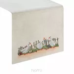 Bieżnik wielkanocny 45x140 4097 gobelinowy naturalny zielony gąski - 5