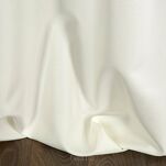 Zasłona na przelotkach 140x250 RITA jednokolorowa kremowa z miękkiej tkaniny - 5