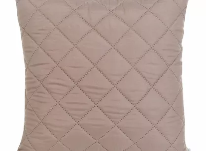 Poszewka 40x40 ALARA 3 ciemny róż pikowana z mikrofibry wzór drobnych rombów