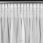 Firana na taśmie 350x270 ARLETA biała z szyfonu z delikatnym połyskiem - 3