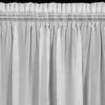 Firana na taśmie 350x270 ARLETA biała z szyfonu z delikatnym połyskiem - 2