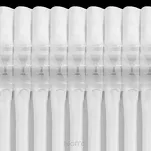 Firana na taśmie 350x270 ARLETA biała z szyfonu z delikatnym połyskiem - 11