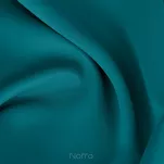 Zasłona na przelotkach 135x250 LOGAN zaciemniająca morska jednokolorowa z półmatowej tkaniny - 2