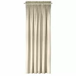 Zasłona gotowa na taśmie 140x270 ROSA welwetowa kremowa Design 91 - 6