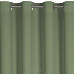 Zasłona na przelotkach 140x175 RITA jednokolorowa oliwkowa z miękkiej tkaniny - 4