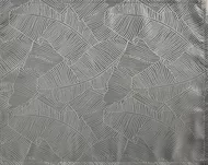 Serwetka 30x40 ISLA srebrna z żakardowym wzorem liści bananowca 4 szt. - 3