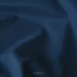 Zasłona na przelotkach 140x250 RITA jednokolorowa ciemny niebieski z miękkiej tkaniny - 2