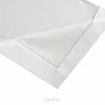 Serwetka 30x40 MADELE biała zdobiona srebrną lamówką 4 szt. - 4