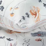 Pościel bawełniana 140x200 LEA 10 biała wzór kwiatowy dwustronna Design 91 - 2
