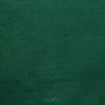 Zasłona na przelotkach 140x250 AURA welwetowa ciemna zieleń jednokolorowa zdobiona w górnej części falbanami - 2