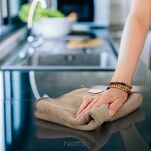 Ściereczka z mikrofibry 40x40 TALA pudrowa szybkoschnąca puszysta Design 91 - 6