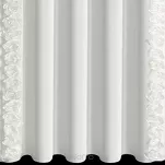 Zasłona na taśmie 140x270 ROSES Eva Minge welwetowa kremowa aplikacja róż 3D - 7