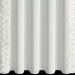 Zasłona na taśmie 140x270 ROSES 14 Eva Minge welwetowa kremowa aplikacja róż 3D - 4