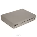 Prześcieradło z mikrowłókna z gumką 220x200 SOFT srebrne Design 91 - 5