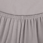 Prześcieradło z bawełny jersey 3 z gumką srebrne 140x200 - 6