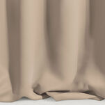 Zasłona na taśmie 135x270 LOGAN zaciemniająca beżowa jednokolorowa z półmatowej tkaniny - 2