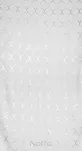 Zasłona na taśmie 140x270 MILI zaciemniająca typu dimout biała z geometrycznym srebrnym nadrukiem - 5