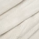 Koc 170x210 CINDY 5 kremowy puszysty w jodełkę Design 91 - 3