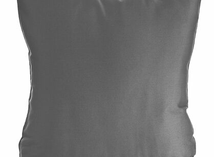 Poszewka satynowa jednokolorowa 40x40 NOVA 1 stalowa