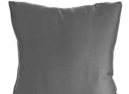 Poszewka satynowa jednokolorowa 40x40 NOVA 1 stalowa