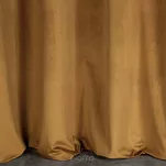 Zasłona na taśmie 140x270 ROSA welwetowa miodowa Design 91 - 7