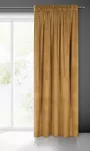 Zasłona na taśmie 140x270 ROSA welwetowa miodowa Design 91 - 10