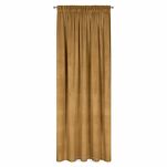 Zasłona na taśmie 140x270 ROSA welwetowa miodowa Design 91 - 9