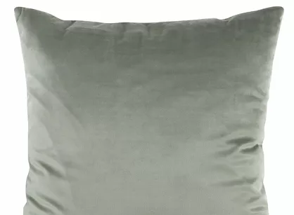 Poszewka welwetowa 45x45 GAJA 1 jednokolorowa oliwkowa