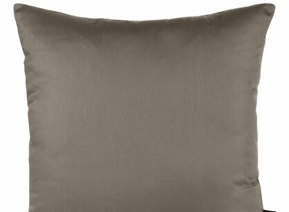 Poszewka satynowa jednokolorowa 40x40 NOVA 1 kawowa