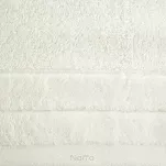 Ręcznik bawełniany 50x90 DAMLA kremowy gładki z subtelną bordiurą - 3