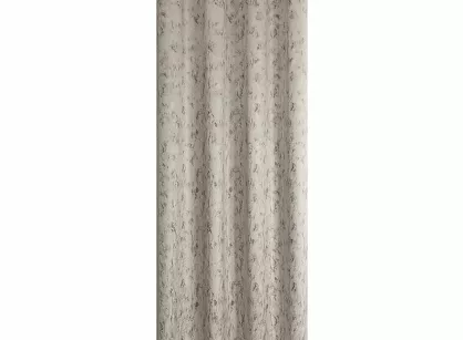 Zasłona gotowa na przelotkach 140x250 KORNELIA welwetowa jasny beż złocisty marmurkowy nadruk