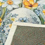 Bieżnik wielkanocny 45x140 67 gobelinowy naturalny żółty pisanki - 2