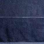 Ręcznik bawełniany 50x90 LUCY granatowy gładki z welurową szeroką bordiurą - 4