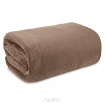 Koc jednokolorowy 150x200 SIMPLE 1 beżowy wyjątkowo miękki - 4