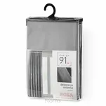 Zasłona na taśmie 135x300 ROSA welwetowa srebrna Design 91 - 16